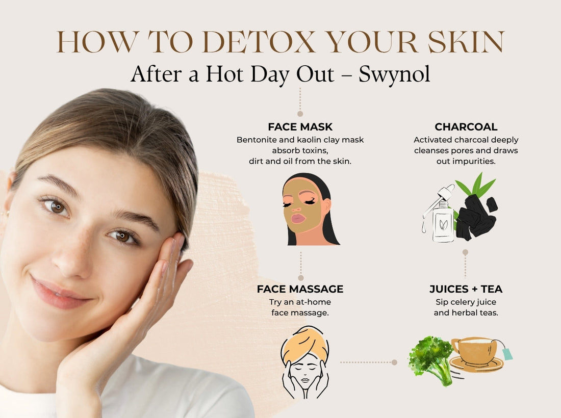 How to Detox Your Skin After a Hot Day Out – Swynol Skincare