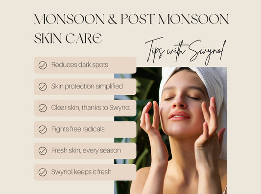Monsoon & Post-Monsoon Skin Care Tips with Swynol