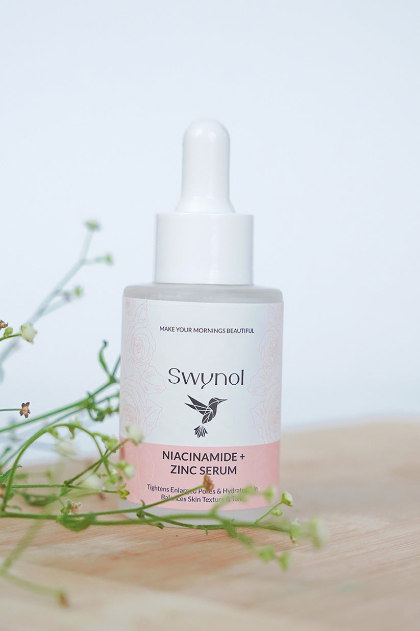 Niacinamide + Zinc Serum - with Hyaluronic Acid