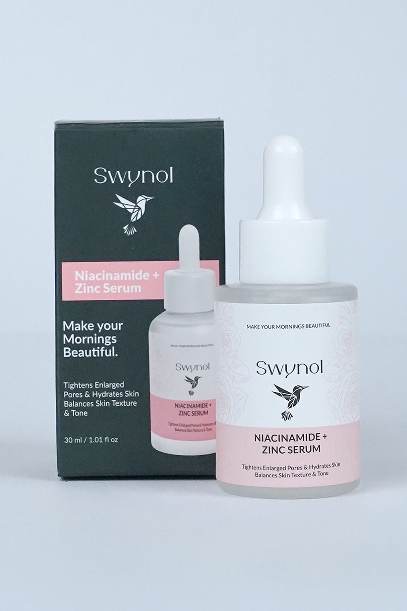 Niacinamide + Zinc Serum - with Hyaluronic Acid