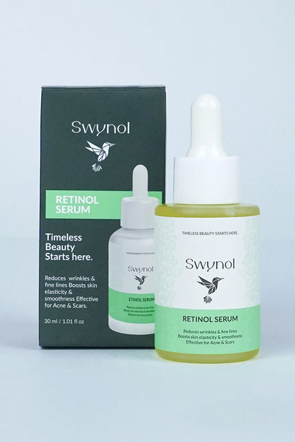 Retinol Serum - 0.5% Retinol with Squalane Base & Grape Seed Oil